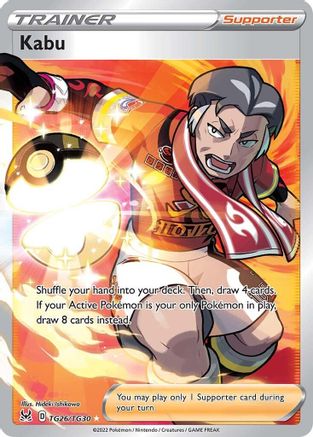 Kabu TG26/TG30/30 - Holofoil SWSH11 Lost Origin Trainer Gallery - Ultra Rare